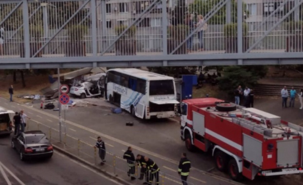 Сирийски гражданин е задържан веднага след инцидента при който автобус