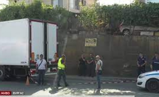 Около 06 45 ч полицейски служители от четвърто РУ Бургас са задържали