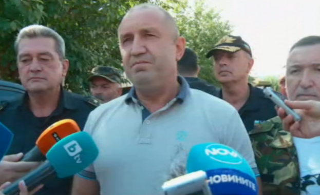 Президентът Румен Радев дойде тази сутрин в Каравелово едно от