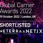 Нетера и Нетикс са финалисти за наградите Global Carrier Awards 2022