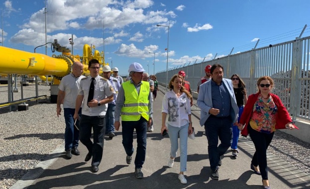 Очаквам днес да установим че първият етап от Междусистемната газова