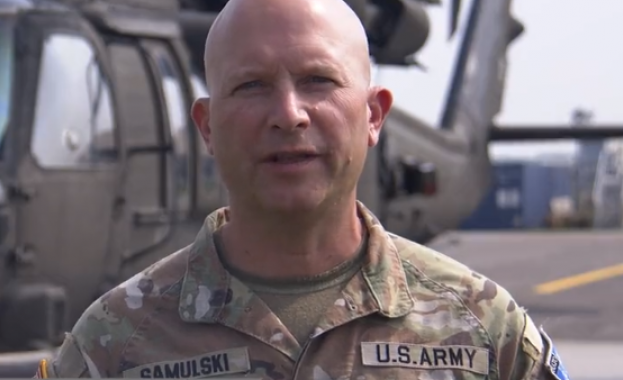 Командващият регионалното командване на КФОР Изток американският полковник Кристофър Самулски