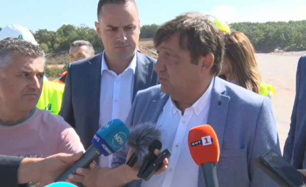 Регионалният министър Иван Шишков направи инспекция на участък 3 от