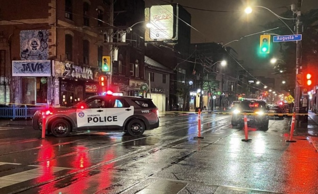 Канадската полиция арестува мъж след като в понеделник вечер полицай