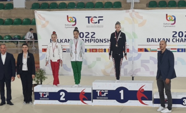 Два медала за България във финалите на Балканските игри по спортна гимнастика в Истанбул