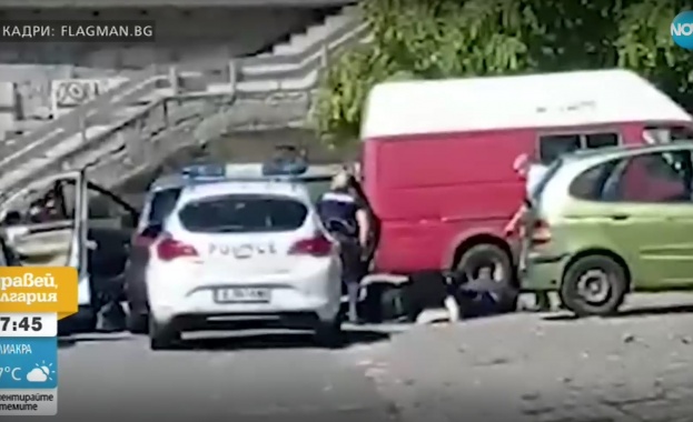 Поредна гонка на полиция с нелегални мигранти в Бургас Преследването