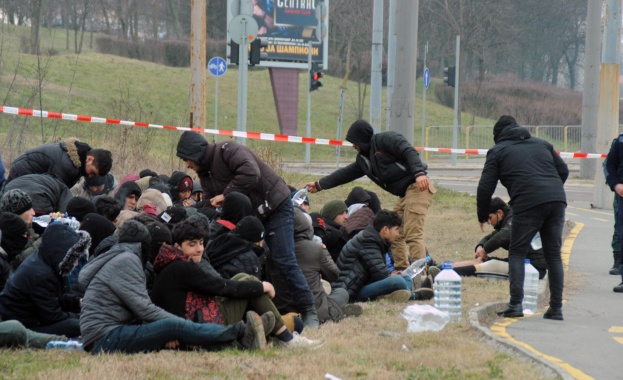 Над 30 мигранти заловиха в Брезнишко съобщи за БТА регионалният