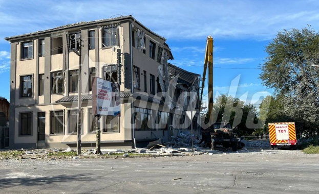 Ракетният удар по хотела в центъра на Херсон е терористичен