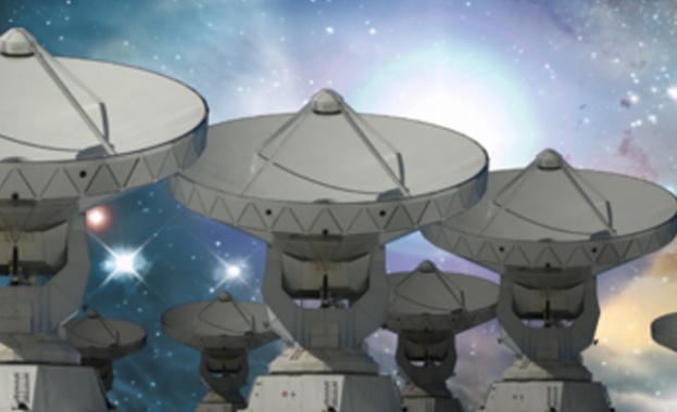 Със своите 12 купола най мощният милиметров радиотелескоп в северното полукълбо
