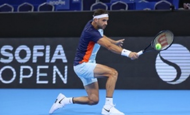 Григор Димитров отпадна във втория кръг на Sofia Open