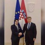 Вицепремиерът Пеканов се срещна с хърватския премиер