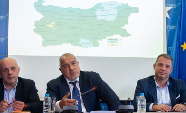 Лидерът на партия ГЕРБ Бойко Борисов официално няма да е