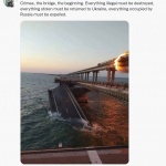 Днес движението по Кримския мост ще бъде възобновено,а водолази ще извършат инспекция