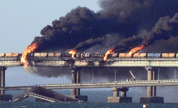 Камионът взривил Кримския мост е тръгнал от Бургас където се