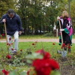 Посадиха рози в София за благодарност към донорите и техните семейства