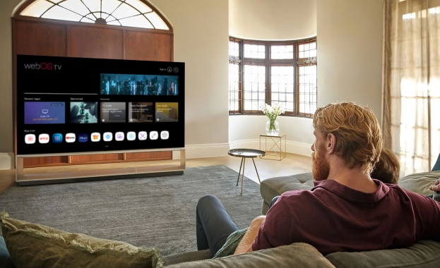 LG подобрява своя бизнес за смарт телевизори с WEBOS HUB