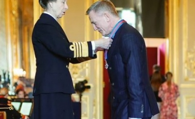 Даниел Крейг който изигра Джеймс Бонд в последните пет филма