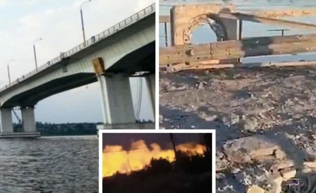 4 загинали 13 ранени при масиран удар на ВСУ по Антоновския мост в Херсон