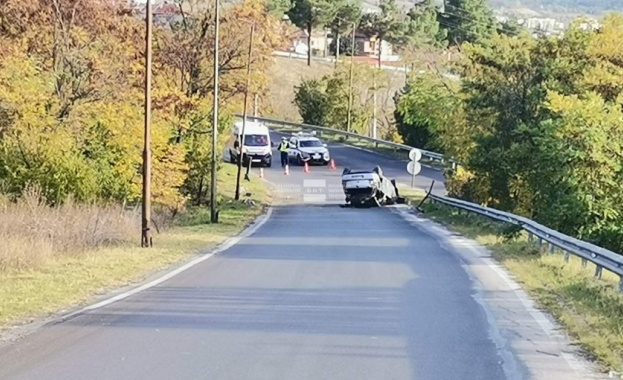 Тежка катастрофа на входа на Благоевград По първоначална информация са пострадали