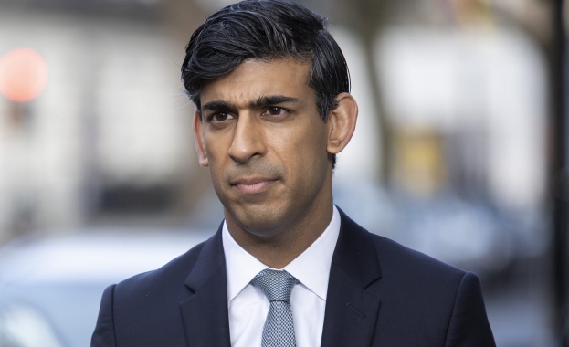 Британският премиер Риши Сунак и президентът на Украйна Володимир Зеленски