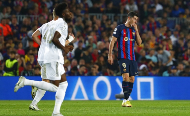 Барселона отпадна от групите на Шампионска лига за втора поредна