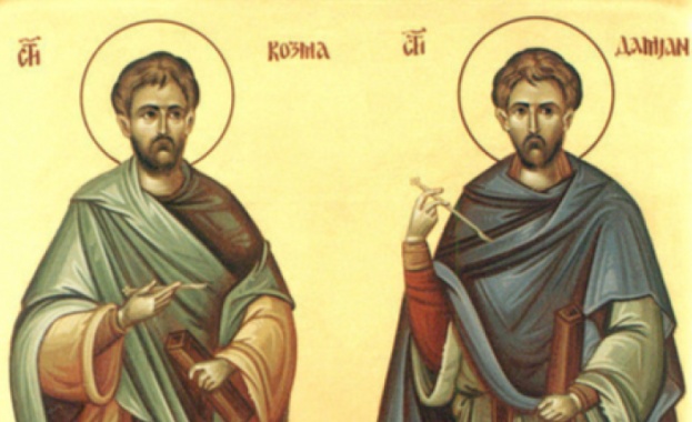 Светите Козма и Дамиан братя по плът били родом от