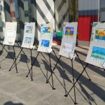 Арт инсталация и изложба в Бургас по случай Деня на Черно море