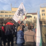 Протест на "Възраждане" пред Народното събрание (Снимки)