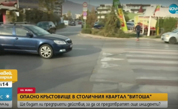 За пореден път жители на квартал Витоша сигнализират че кръстовището