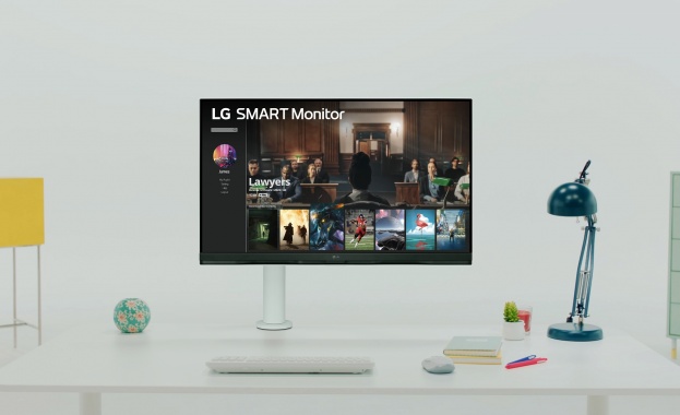 Новият smart монитор от LG вдъхновява нов начин на живот, посветен на удобството и адаптивността Новият smart монитор от LG вдъхновява нов начин на живот, посветен на удобството и адаптивността