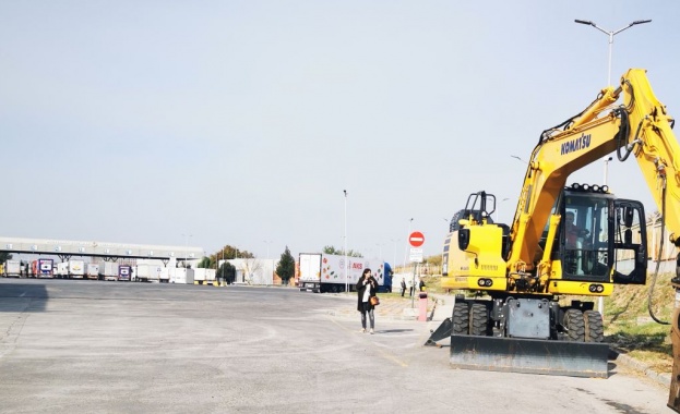 Агенция Митници започна изграждането на две нови специализирани входящи трасета