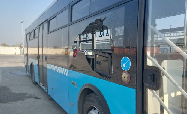 Отново стрелба по автобус в Пловдив В рамките на година