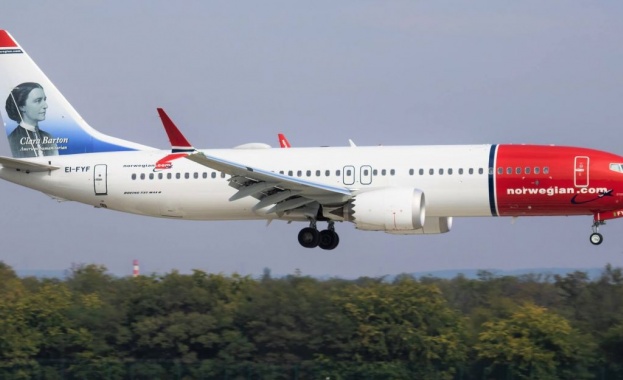Норвежката авиокомпания Норуижън еър шатъл Norwegian Air Shuttle открива нова