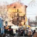 9 човека са загинали при газова експлозия в жилищна сграда на Сахалин