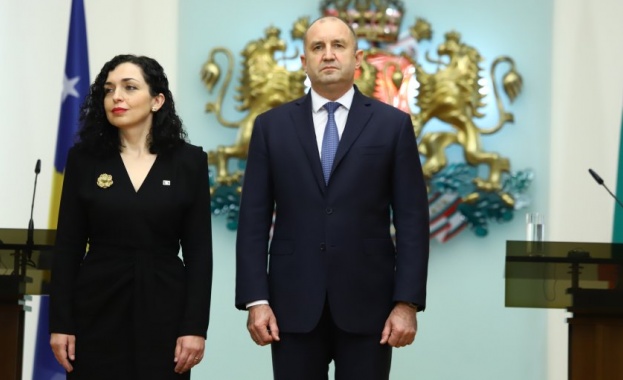 Президентът на Република Косово Вьоса Османи Садриу е на официално посещение