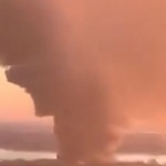 Пожар в петролен склад в руската Брянска област