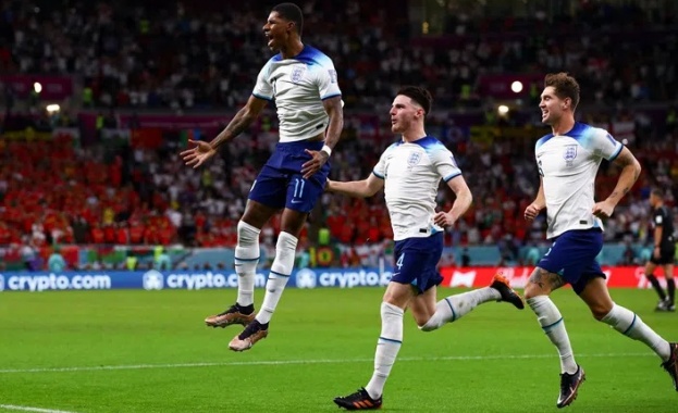 Англия показа мощта си за втори път на Световното първенство