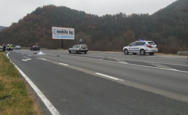 Инцидентът е станал вчера около 14 20 ч По първоначална информация товарен