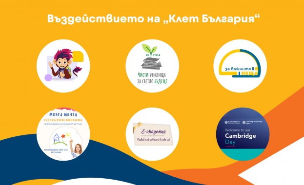 Чрез социално отговорните си инициативи издателство „Клет България“ достига над 160 хил. души за последните три години 