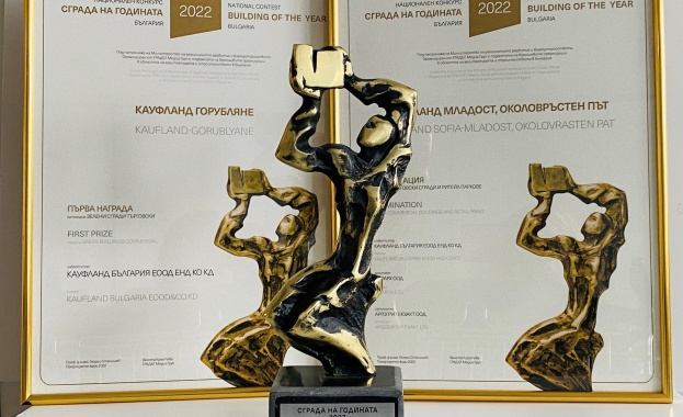 Двата най нови хипермаркета на Kaufland България получиха отличия на престижния
