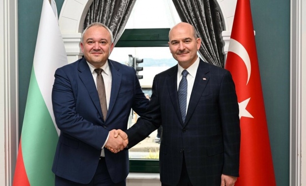 Министрите на вътрешните работи на България и Турция Иван Демерджиев
