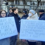 Медици от Белодробната болница във Варна блокираха пътя за Белослав