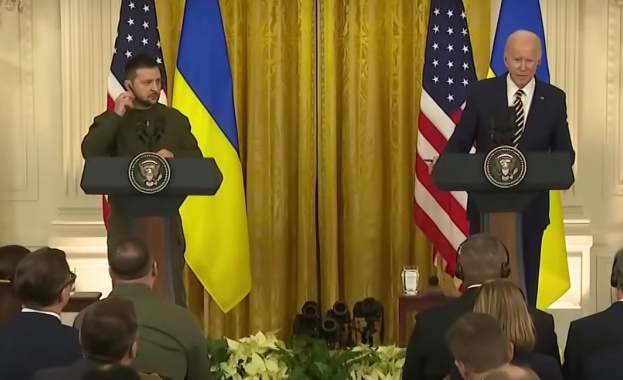 Президентът на САЩ Джо Байдън който се срещна с украинския