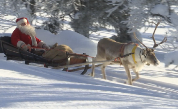 Дядо Коледа започна голямото си пътешествие Заедно с Рудолф потеглиха