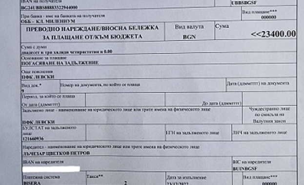 Коледно парти на фенове на „Левски“ събра 23 400 лева за НАП