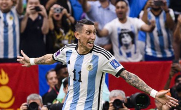 Полузащитникът на ПСЖ и Аржентина Анхел ди Мария няма намерение