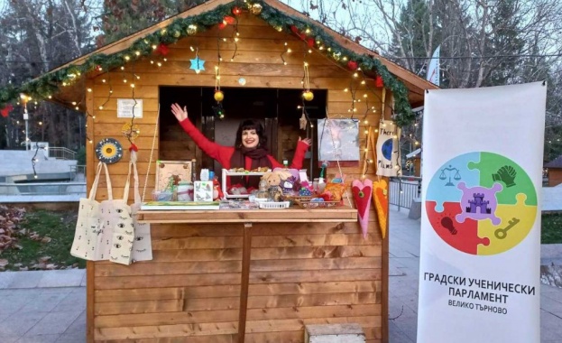 Членовете на Градския ученически парламент във Велико Търново за поредна