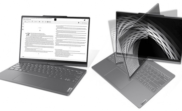 ThinkBook Plus преоткрива въртящия се дисплей с нов дизайн