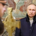 Путин похвали руската православната църква за това, че е подкрепила руската армия в Украйна