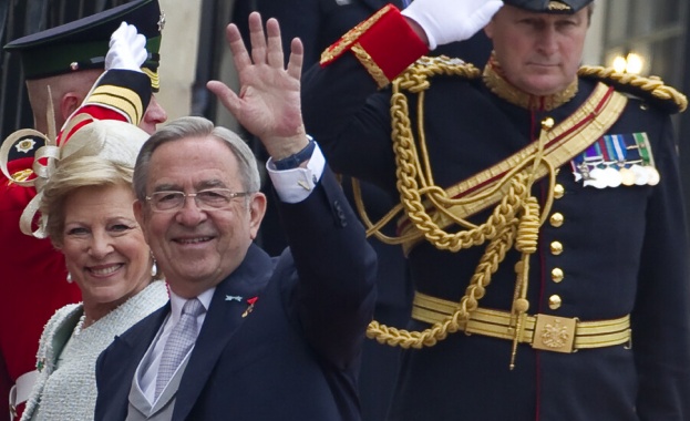 Бившият крал на Гърция Константинос Втори който беше на власт